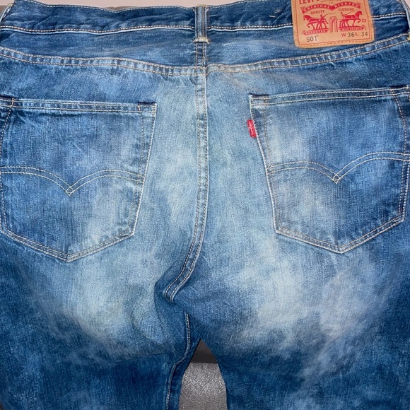 Mens 501 Levis size W36 L34 Great condition. See photos for further details. - Picture 3 of 4